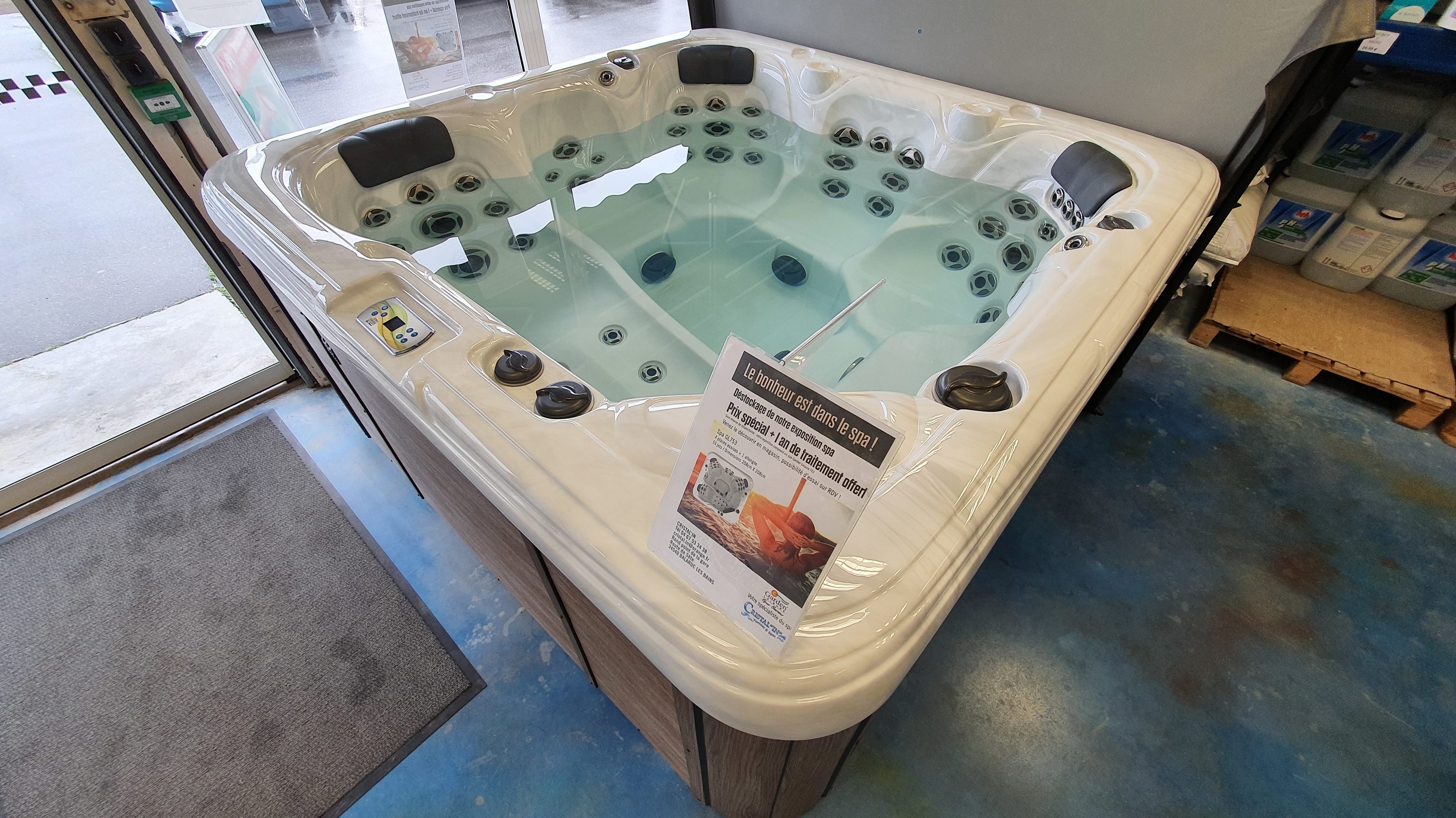 Vente et installation de spa à Sète