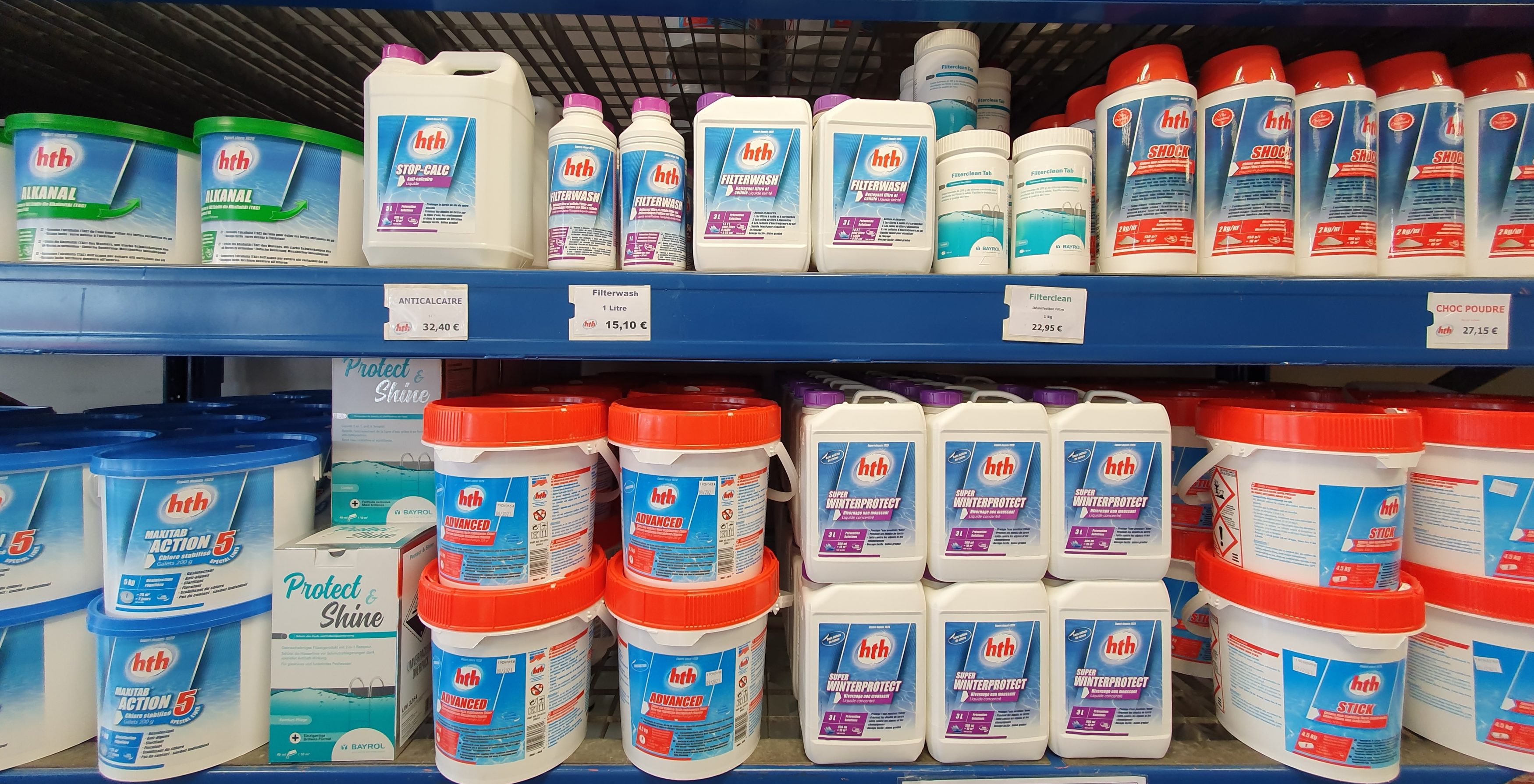 Magasin vente produits entretien piscine Sète